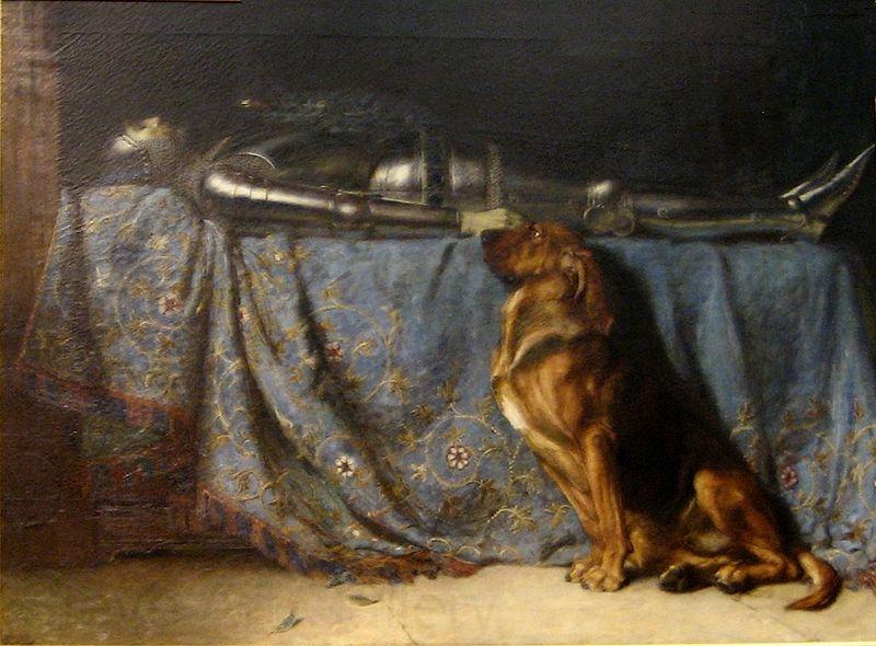 Briton Riviere Requiescat Norge oil painting art